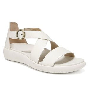 Vionic Cream Harmony Rx Recovery Women’s Leather Strappy Sandals. Size 11